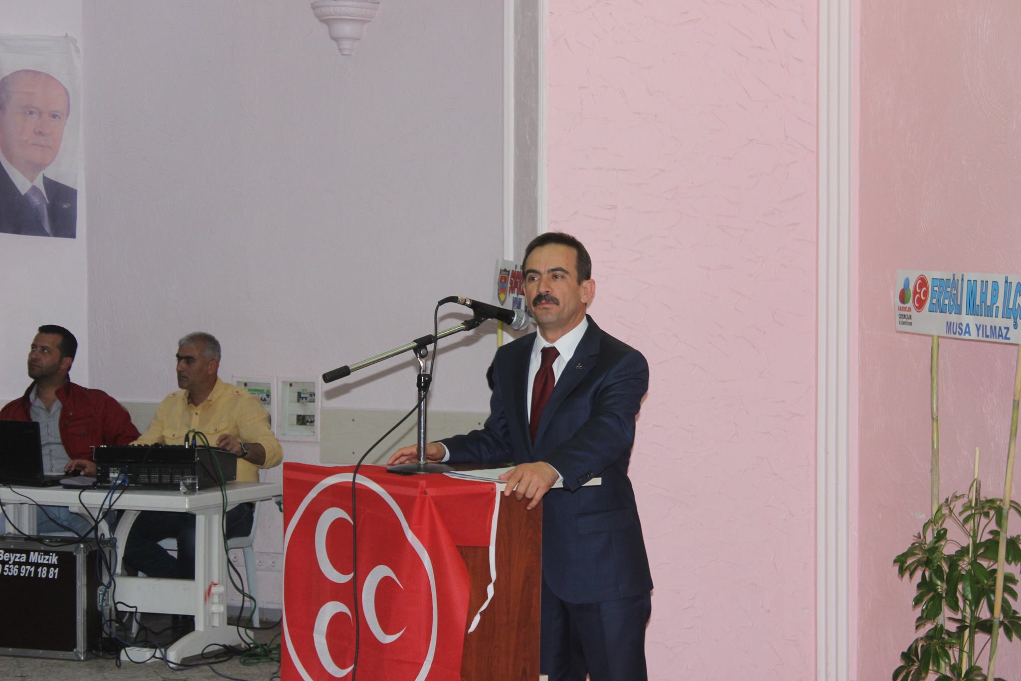 MHP Başkan Faruk Sonkaya seçildi