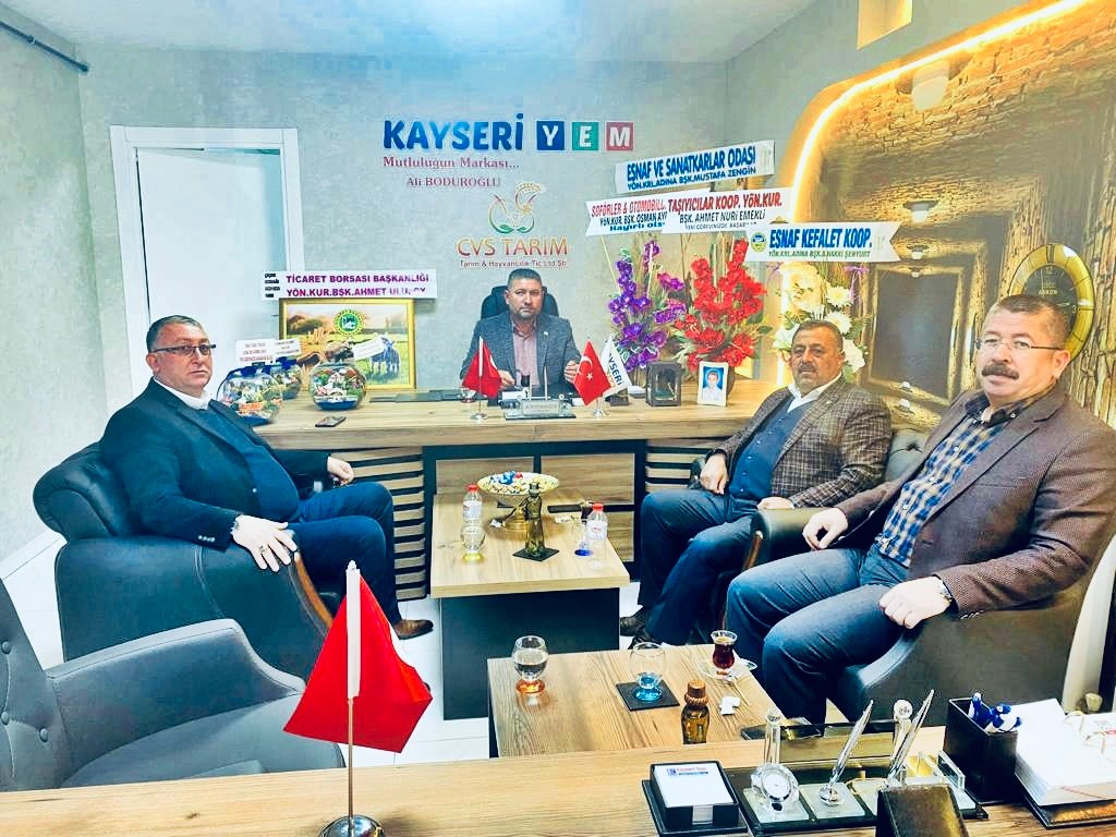Başkan Boduroğlu'na ziyaretler sürüyor