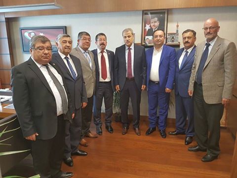 Oda başkanlarından Ankara ziyaretleri