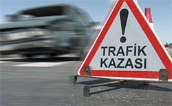 Karapınar'da Trafik Kazası 2 Yaralı