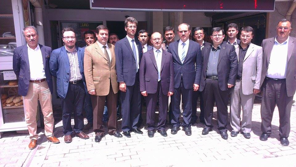 AK Partiden Başkan Yaka'ya Tebrik Ziyareti