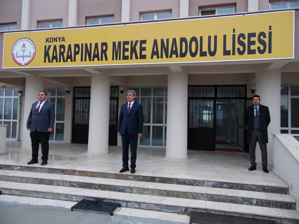 Meke Anadolu Lisesi yeni binasına taşındı