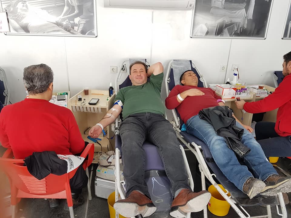 Kızılay'a 463 ünite kan bağışı