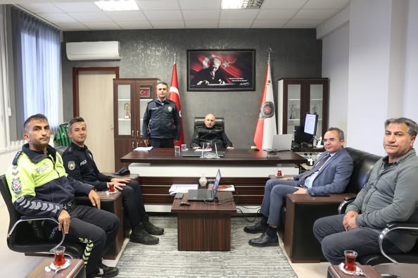 İl emniyet müdüründen ziyaret